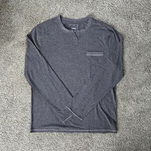 Lunya Lahgo Restore Long Sleeve Henley NEW